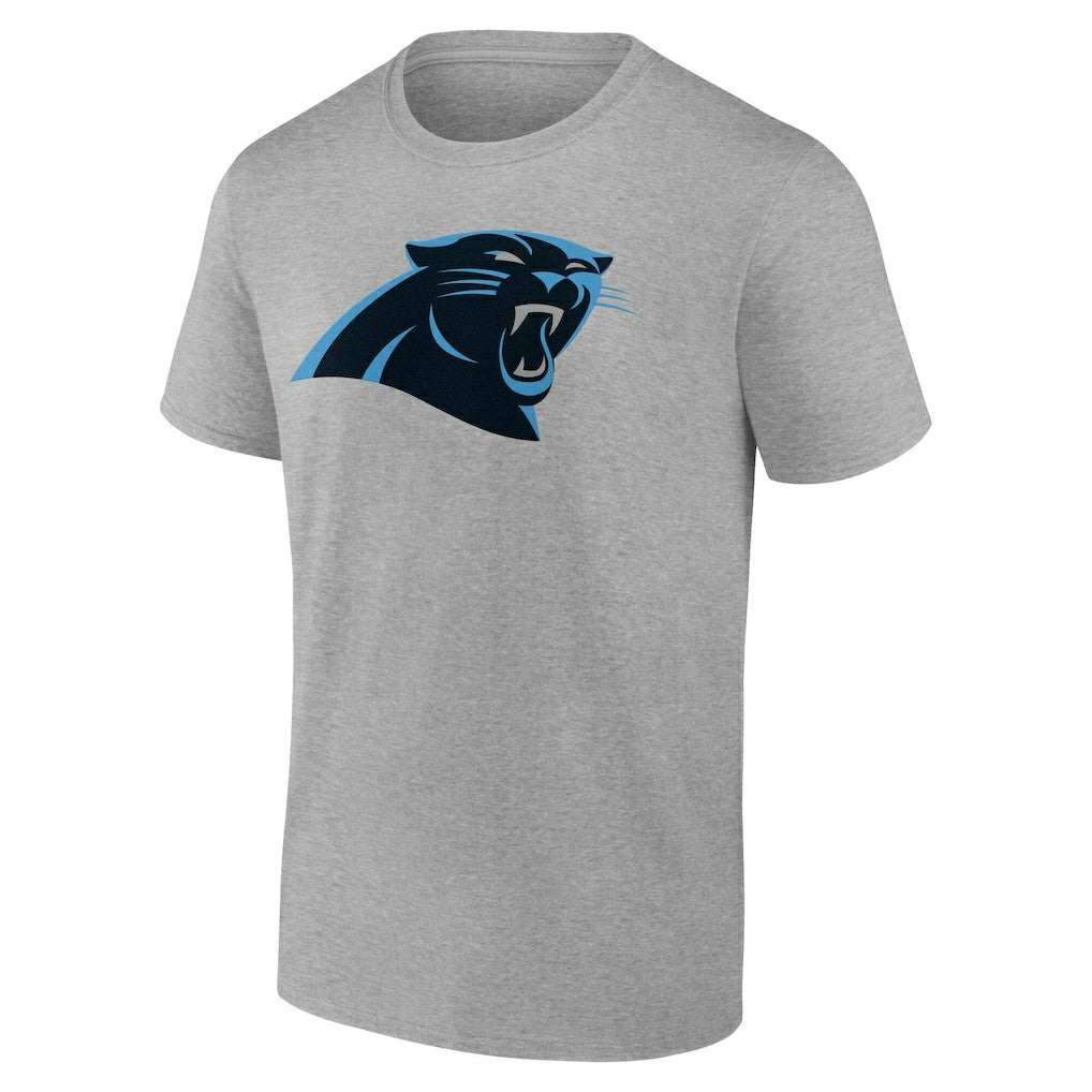 Carolina Panthers Team Authentic Personalized Name & Number T-Shirt - Gray discount