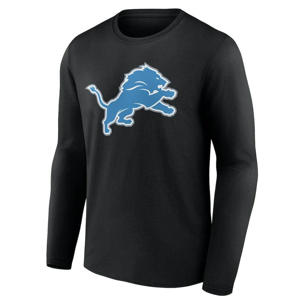 Detroit Lions Team Authentic Personalized Name & Number Long Sleeve T-Shirt - Black online