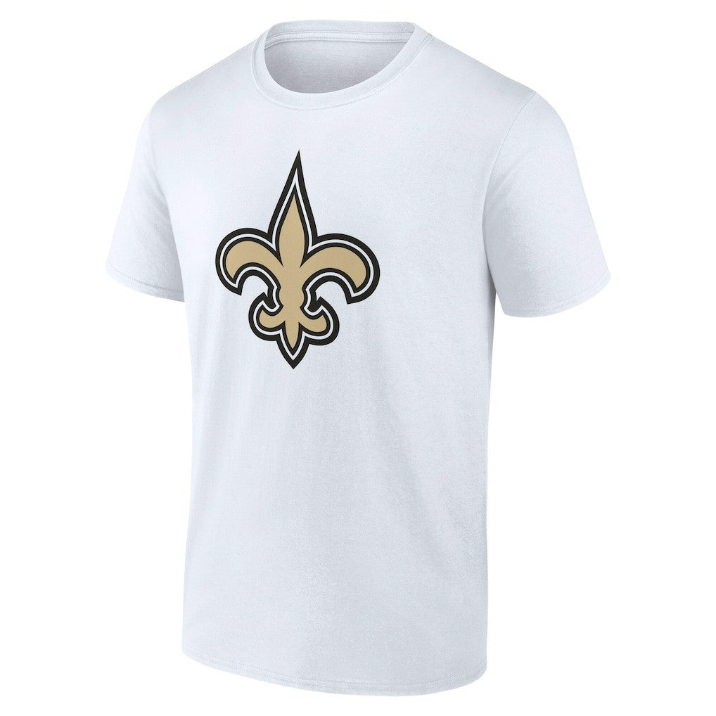 New Orleans Saints Team Authentic Personalized Name & Number T-Shirt - White sale