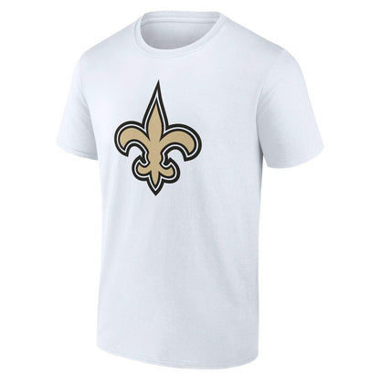 New Orleans Saints Team Authentic Personalized Name & Number T-Shirt - White sale