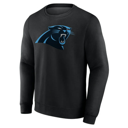 Carolina Panthers Team Authentic Personalized Name & Number Sweatshirt - Black cheap