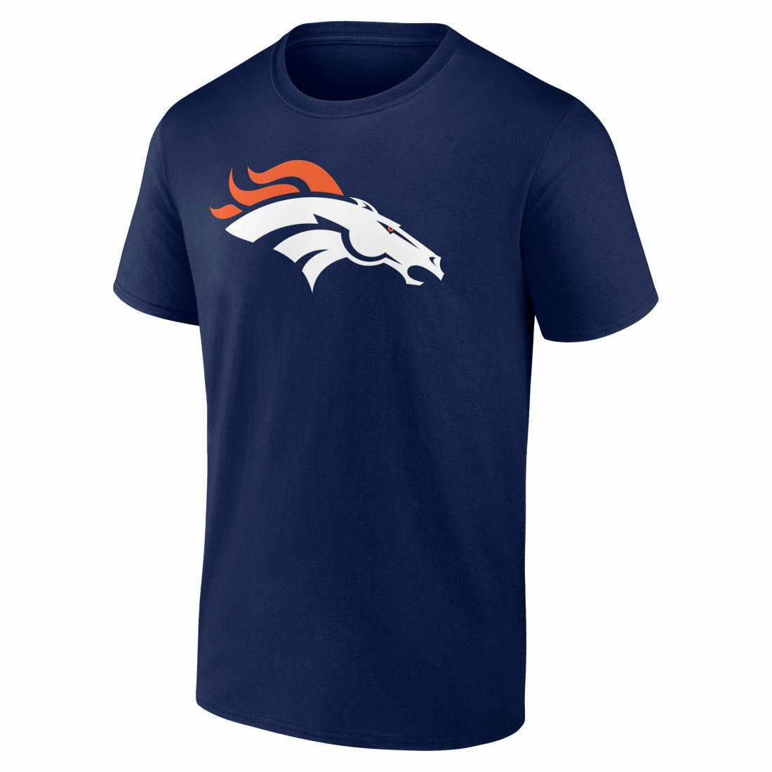 Denver Broncos Team Authentic Personalized Name & Number T-Shirt - Navy outlet