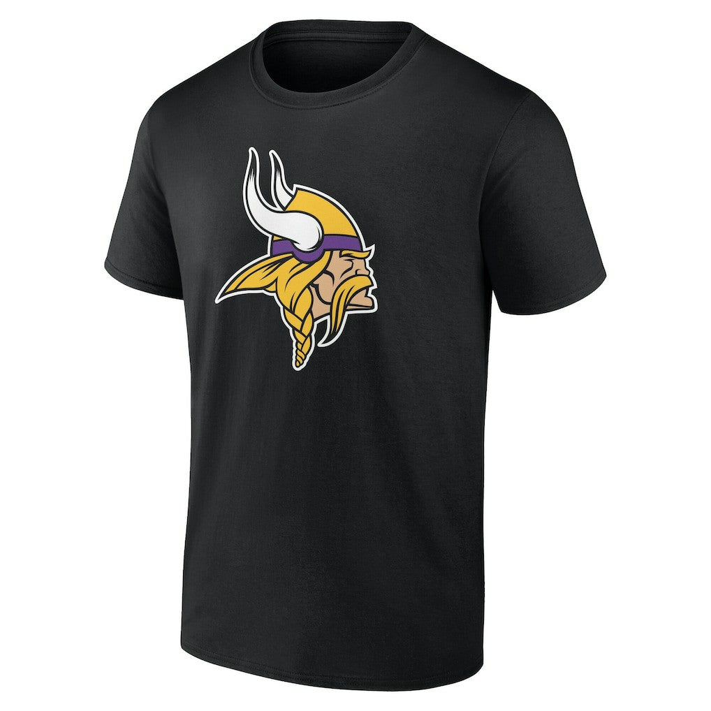 Minnesota Vikings Big & Tall Team Authentic Custom T-Shirt - Black cheap