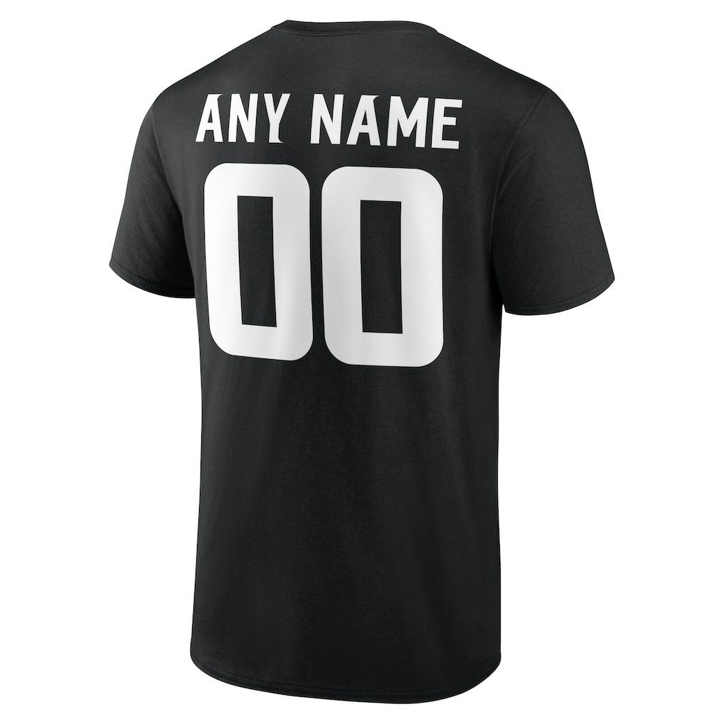 Minnesota Vikings Big & Tall Team Authentic Custom T-Shirt - Black cheap