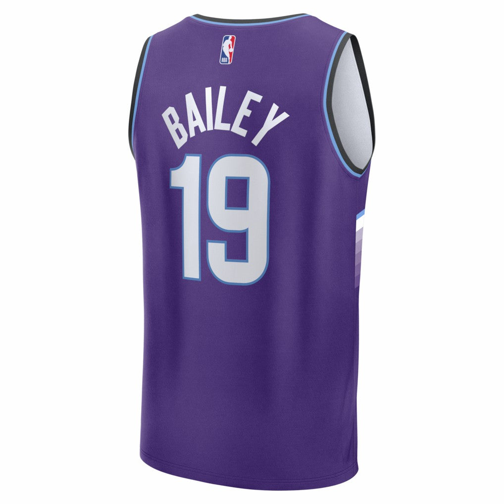 Ace Bailey Utah Jazz Fast Break Replica Jersey - Purple - Icon Edition | Fanatics cheap