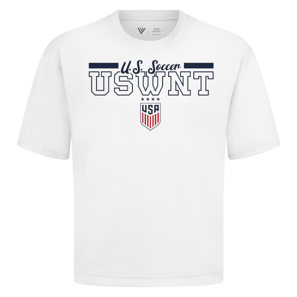 USWNT Levelwear Vanguard Luxe Signature T-Shirt - White online