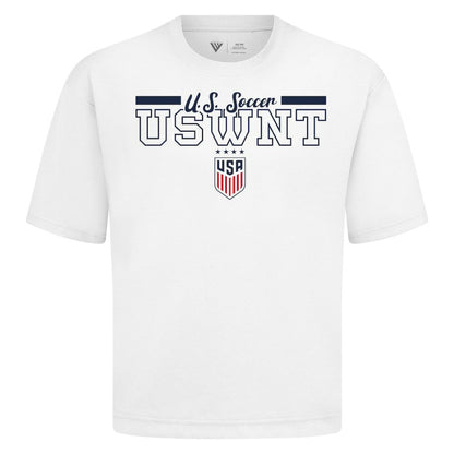 USWNT Levelwear Vanguard Luxe Signature T-Shirt - White online