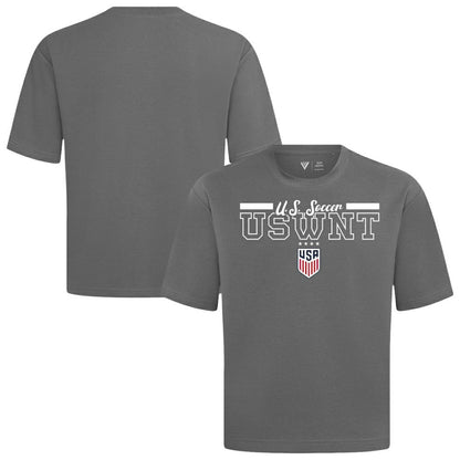 USWNT Levelwear Vanguard Luxe Signature T-Shirt - Gray discount