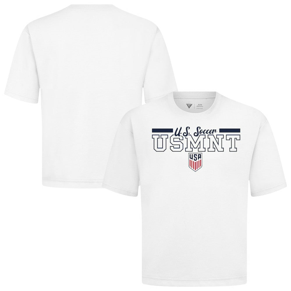 USMNT Levelwear Vanguard Luxe Signature T-Shirt - White cheap