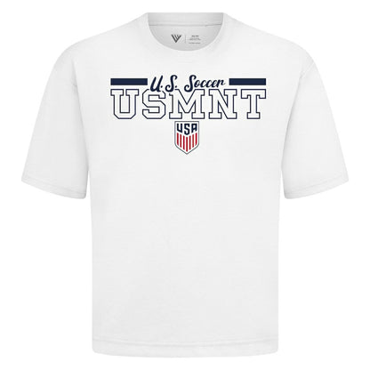 USMNT Levelwear Vanguard Luxe Signature T-Shirt - White cheap