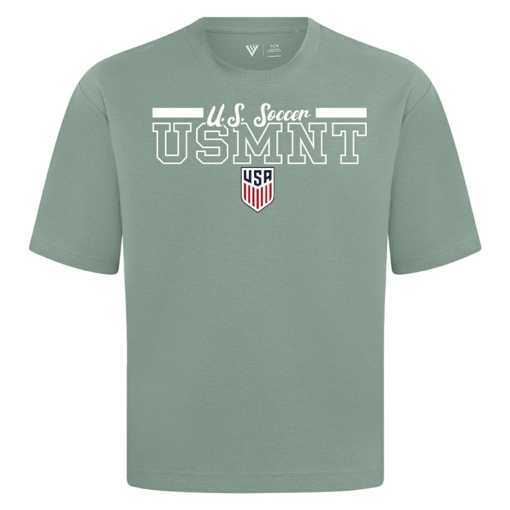 USMNT Levelwear Vanguard Luxe Signature T-Shirt - Green for sale