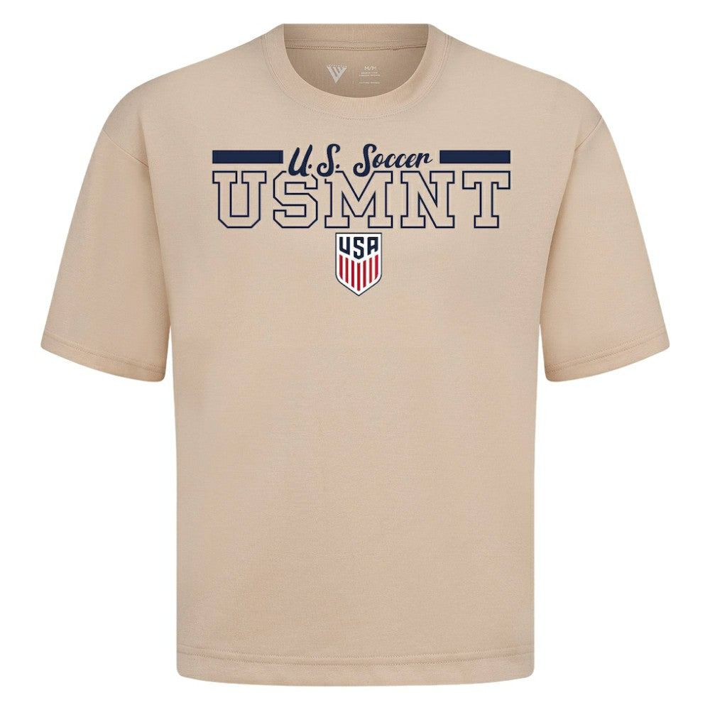 USMNT Levelwear Vanguard Luxe Signature T-Shirt - Khaki shop