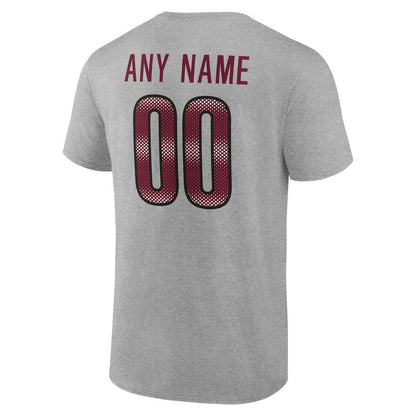 Washington Commanders Big & Tall Team Authentic Custom T-Shirt - Gray online