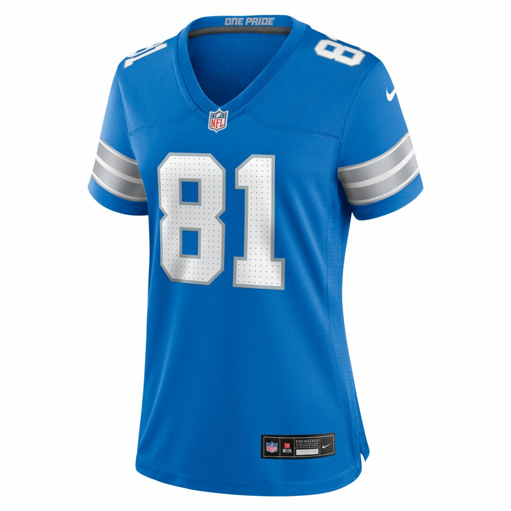 Calvin Johnson Detroit Lions Women's Team Retired Game Jersey - Blue | Nike sale