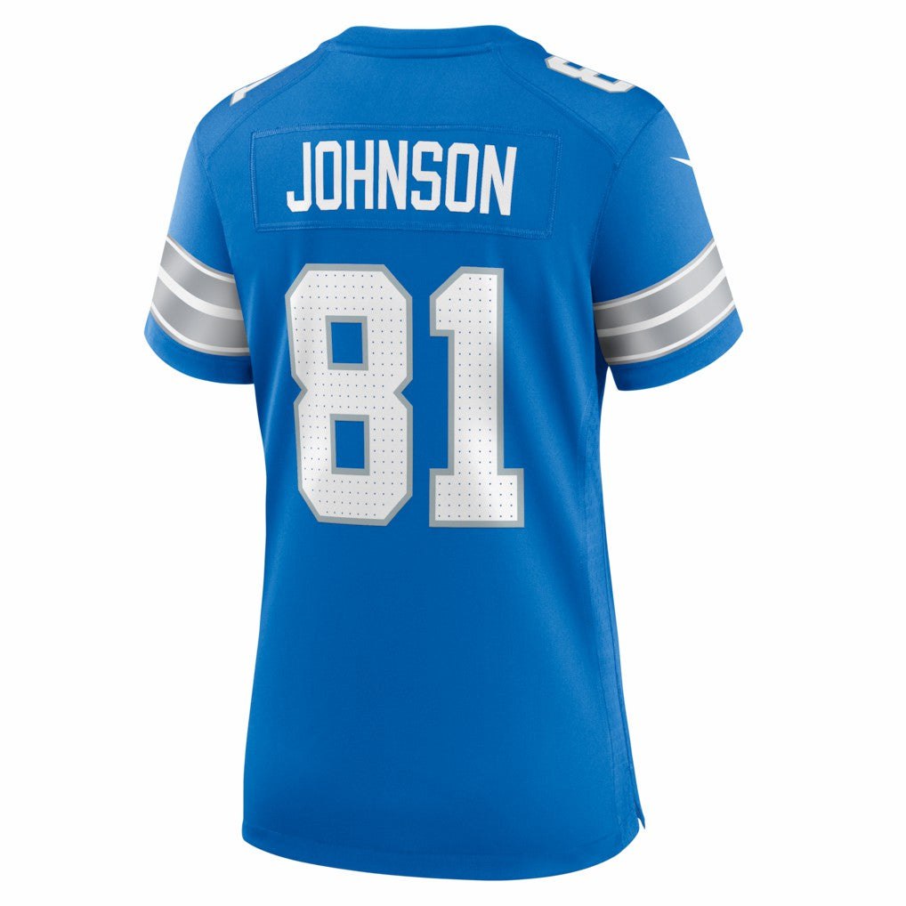 Calvin Johnson Detroit Lions Women's Team Retired Game Jersey - Blue | Nike sale