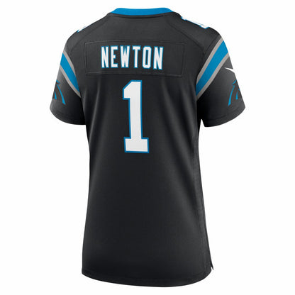 Cam Newton Carolina Panthers Women's Team Retired Game Jersey - Black | Nike for sale