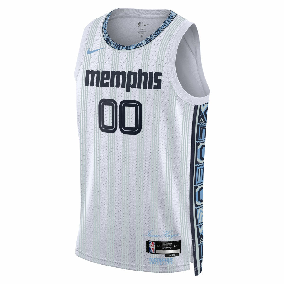 Memphis Grizzlies Unisex 2025/26 City Edition Swingman Custom Jersey - White | Nike cheap