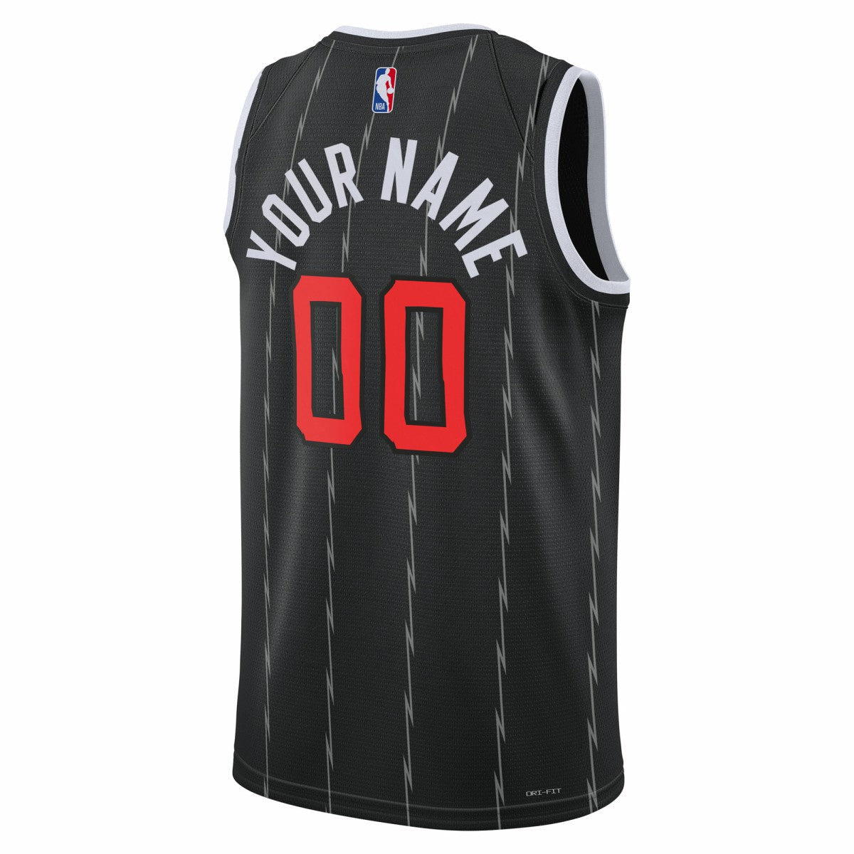 Toronto Raptors Unisex 2025/26 City Edition Swingman Custom Jersey - Black | Nike discount