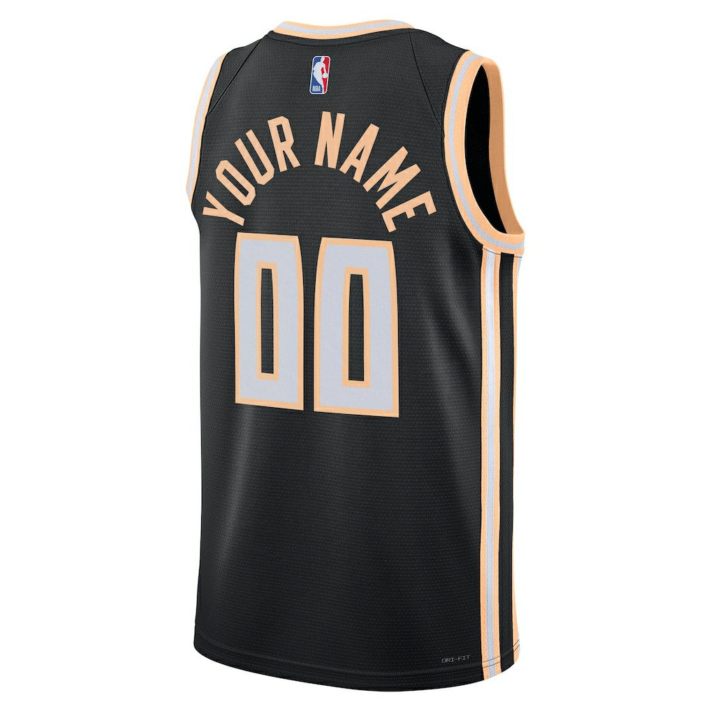 Atlanta Hawks Unisex 2025/26 City Edition Swingman Custom Jersey - Black | Nike online