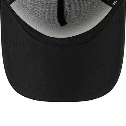 Chicago Bulls x Malbon Golf Unisex 9FORTY A-Frame Adjustable Hat - Black | New Era shop