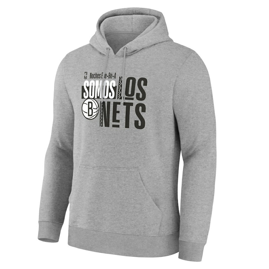 Brooklyn Nets Noches Training Hoodie - Gray discount