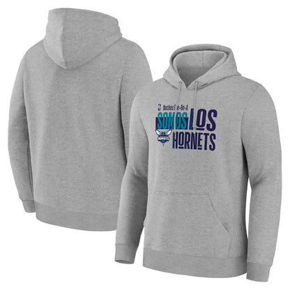 Charlotte Hornets Noches Training Hoodie - Gray online