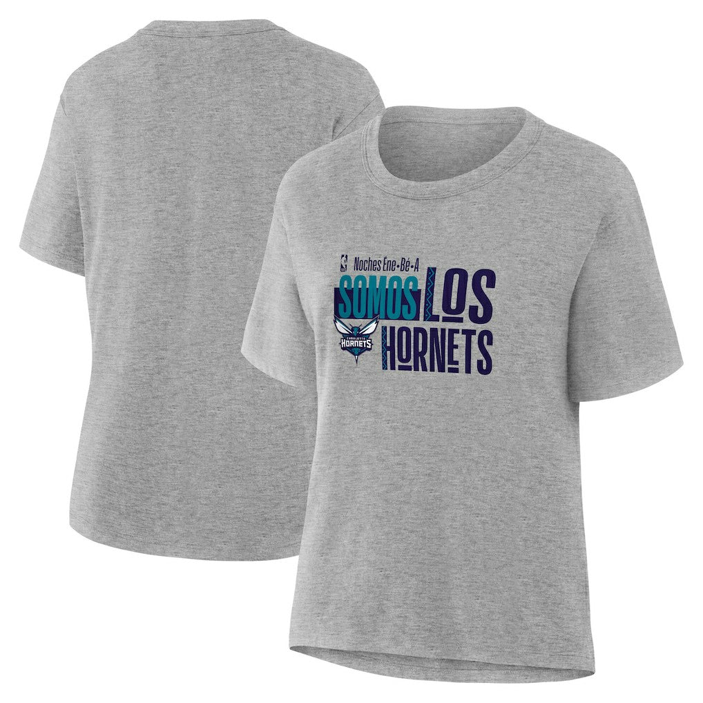 Charlotte Hornets Women's Noches Training T-Shirt - Gray cheap