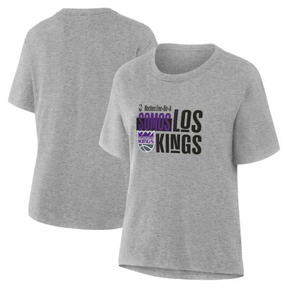Sacramento Kings Women's Noches Training T-Shirt - Gray on sale