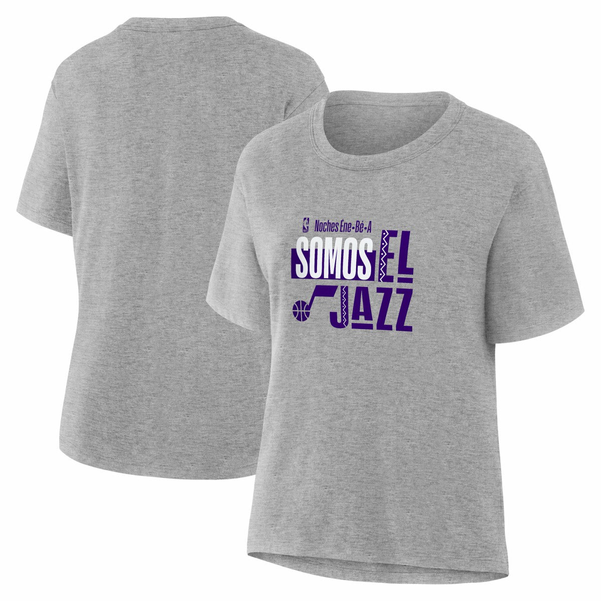 Utah Jazz Women's Noches Training T-Shirt - Gray outlet