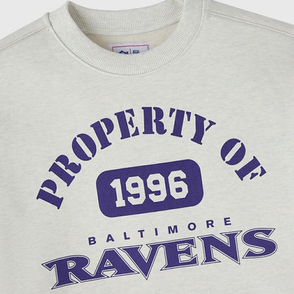 Baltimore Ravens OVO x NFL Unisex Fleece Sweatshirt - Heather Gray outlet
