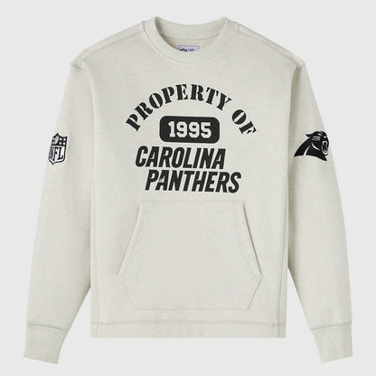 Carolina Panthers OVO x NFL Unisex Fleece Sweatshirt - Heather Gray outlet