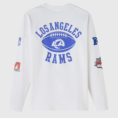 Los Angeles Rams OVO x NFL Unisex Long Sleeve T-Shirt - White sale