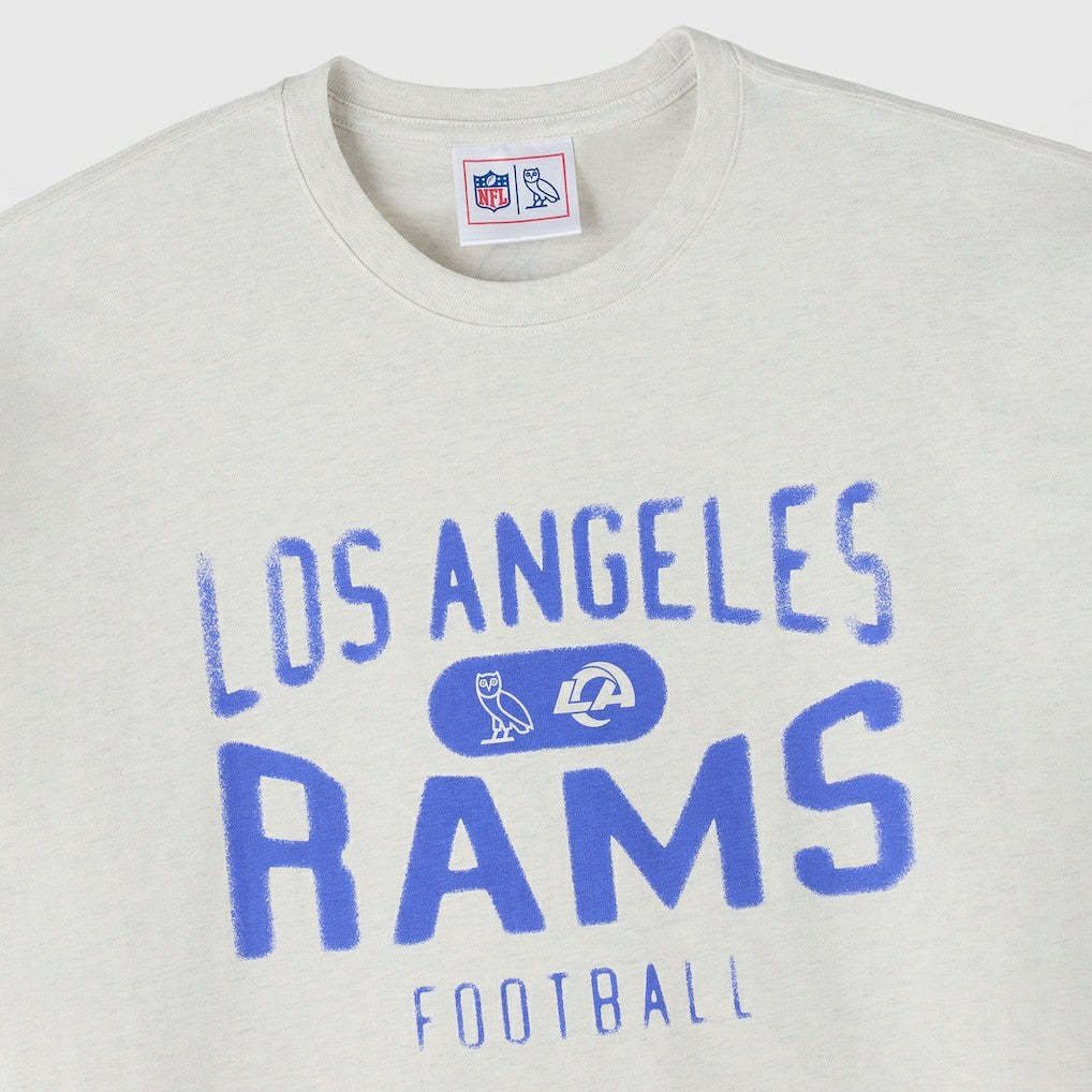 Los Angeles Rams OVO x NFL Unisex T-Shirt - Heather Gray for sale