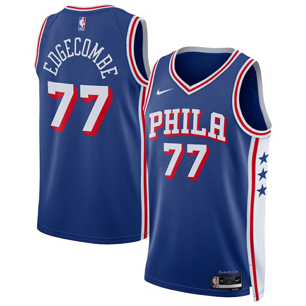 VJ Edgecombe Philadelphia 76ers Unisex Swingman Jersey - Icon Edition - Royal | Nike online