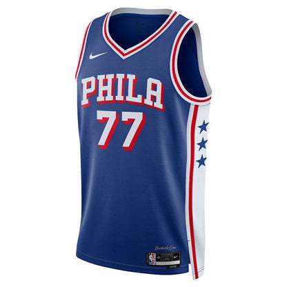 VJ Edgecombe Philadelphia 76ers Unisex Swingman Jersey - Icon Edition - Royal | Nike online