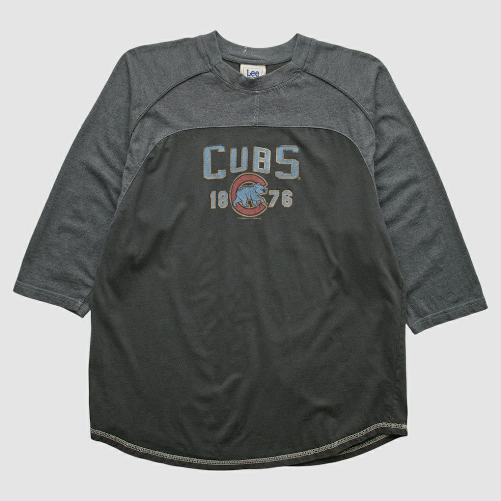 Chicago Cubs Lee Apparel 2007 T-shirt - Charcoal Vintage