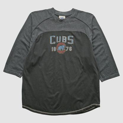 Chicago Cubs Lee Apparel 2007 T-shirt - Charcoal Vintage