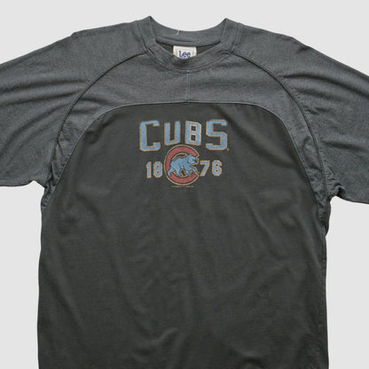 Chicago Cubs Lee Apparel 2007 T-shirt - Charcoal Vintage
