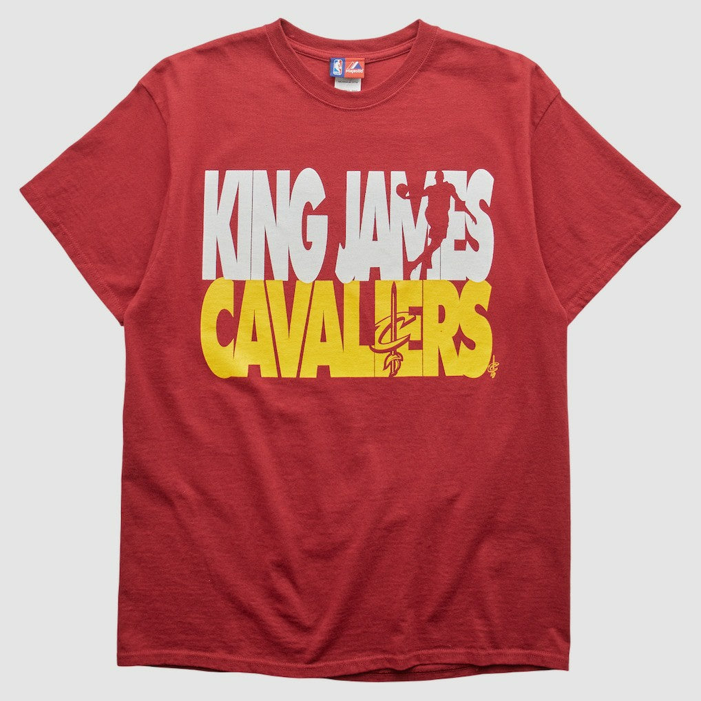 Cleveland Cavaliers Majestic 2000s T-shirt sale - Maroon Vintage | Vintage on sale