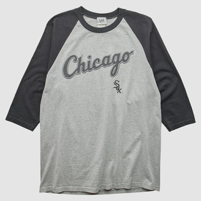 Chicago White Sox Lee Apparel 2000s T-shirt - Heather Gray Vintage