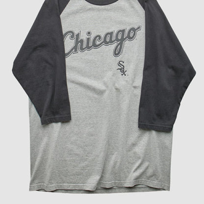Chicago White Sox Lee Apparel 2000s T-shirt - Heather Gray Vintage