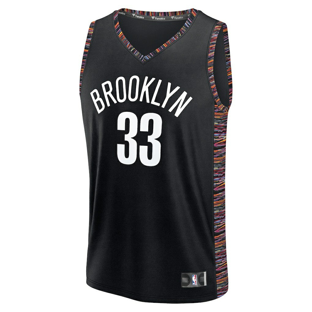 Nic Claxton Brooklyn Nets 2025/26 City Edition Fast Break Jersey - Black | Fanatics discount