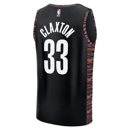 Nic Claxton Brooklyn Nets Youth 2025/26 City Edition Fastbreak Jersey - Black | Fanatics cheap