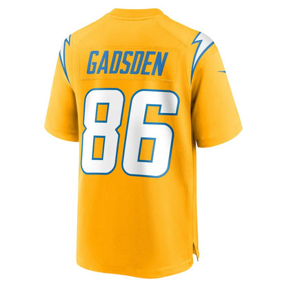 Oronde Gadsden Los Angeles Chargers Alternate Charger Power Game Jersey - Gold | Nike for sale