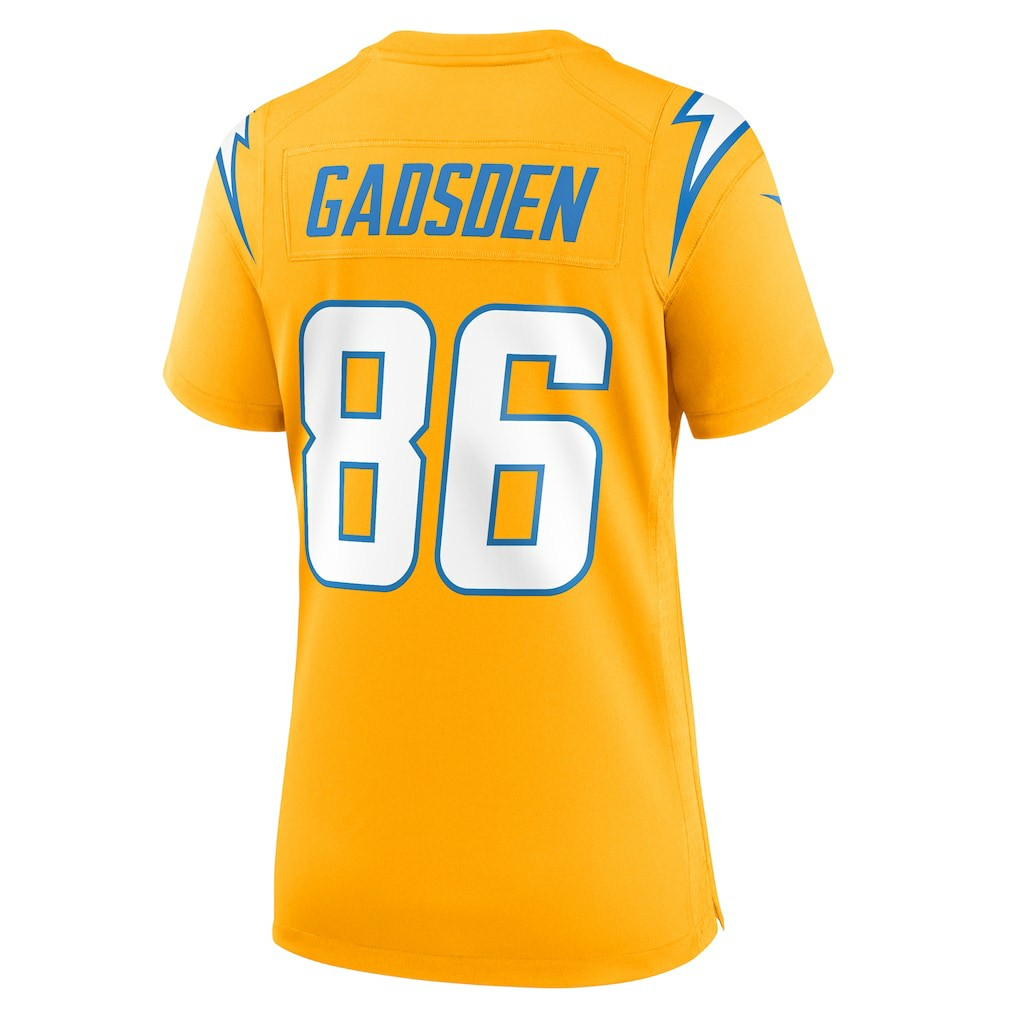 Oronde Gadsden Los Angeles Chargers Women's Alternate Charger Power Game Jersey - Gold | Nike cheap