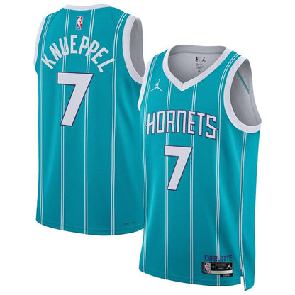 Kon Knueppel Charlotte Hornets Jordan Brand Unisex Swingman Jersey - Icon Edition - Teal sale