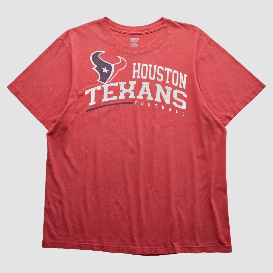 Houston Texans Reebok 2000s T-shirt - Red Vintage online