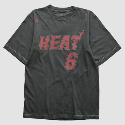 Miami Heat 2010s T-shirt - Charcoal Vintage | Adidas outlet