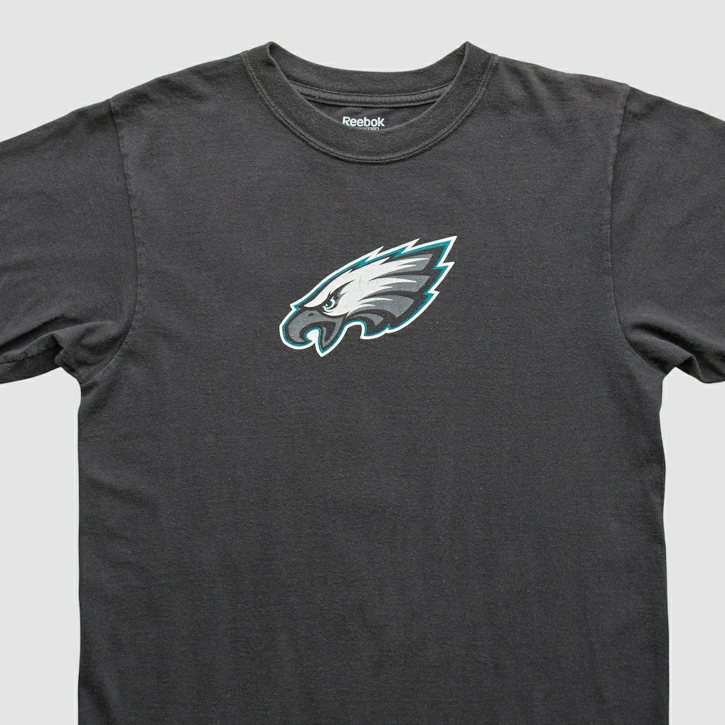 Philadelphia Eagles Reebok 2000s T-shirt - Black Vintage discount