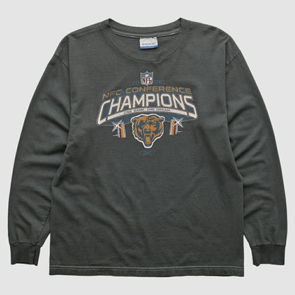 Chicago Bears Reebok 2000s Long Sleeve T-shirt - Charcoal Vintage outlet